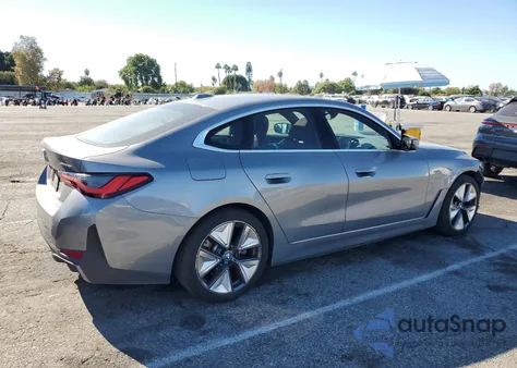 2023 BMW I4 Edrive 35 из США, поврежденный, VIN WBY43AW06PFP66276